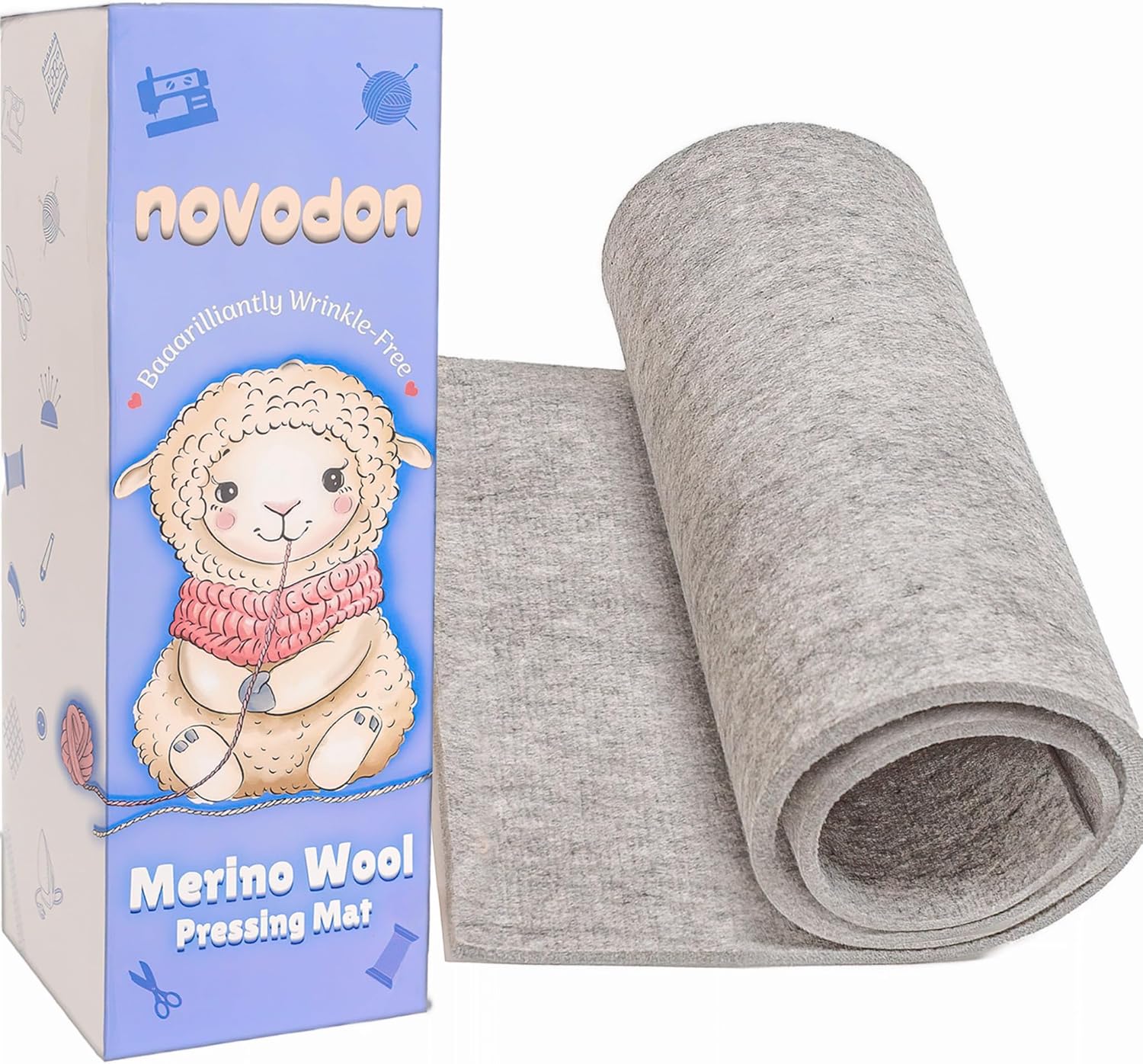 Novodon Merino Wool Pressing Mat 22x60
